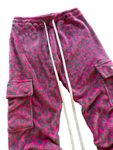 Load image into Gallery viewer, PINK MINK LEOPARD STACK PANTS