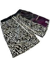 Load image into Gallery viewer, One of a Kind PURPLE VORTEX PATCHWORK SHORTS (Medium)