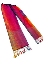 Load image into Gallery viewer, Rainbow Paisley Pashmina Pants (XS-3XL)