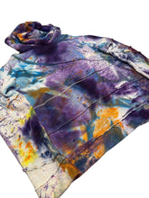 Load image into Gallery viewer, One of a kind Cotton Patchwork Tie-Dye Hoodie (Large)