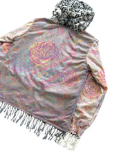 Load image into Gallery viewer, REVERSIBLE SMOKEY FUR AND PASHMINA JACKET (Large)