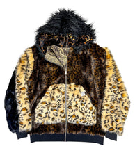 Load image into Gallery viewer, In the Wild Reversible Patchwork Fur and Pashmina Jacket (Large)
