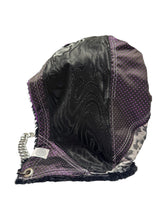 Load image into Gallery viewer, Purple Microdot - Reversible Halo Hood