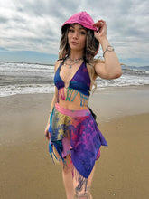 Load image into Gallery viewer, Pashmina Pixie Bikini Top (Rainbow Butterfly)