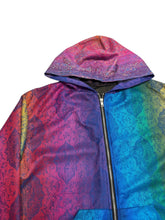 Load image into Gallery viewer, Rainbow Pashmina Zip Up Jacket (Large)