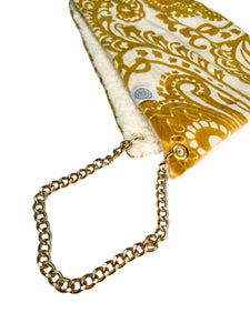 VICTORIAN SUNRISE DAMASK HOOD w/ CHAIN
