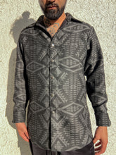Load image into Gallery viewer, BLACK AND GREY PENDLETON BUTTON UP (S-2XL)