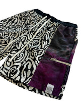 Load image into Gallery viewer, One of a Kind PURPLE VORTEX PATCHWORK SHORTS (Medium)