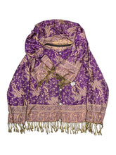 Load image into Gallery viewer, PURPLE PAISLEY PASHMINA JACKET