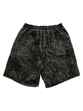 Load image into Gallery viewer, One of a Kind JUNGLE BLOOM Shorts (medium 30-32”)