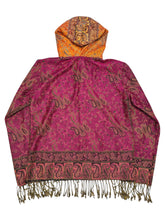 Load image into Gallery viewer, Ember Pashmina Zip Up Hoodie w/ Fur (MEDIUM)