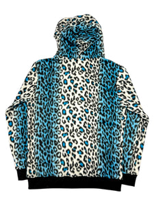 Blue Leopard Jacket (L and 2XL)