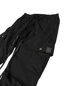 BLACK STACK PANTS (WOMENS SIZES)