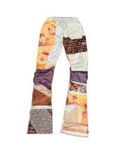 Load image into Gallery viewer, 1 of 1 SUNSET PATCHWORK Stack Pants (Small/Medium)