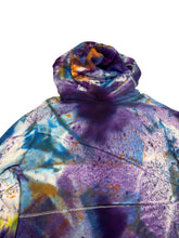 Load image into Gallery viewer, One of a kind Cotton Patchwork Tie-Dye Hoodie (Large)