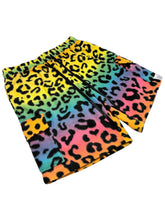 Load image into Gallery viewer, Rainbow Leopard Shorts (Medium)