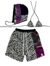 Load image into Gallery viewer, One of a Kind PURPLE VORTEX Hood w/ Chain