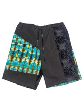 Load image into Gallery viewer, Dimensional Dyes Patchwork shorts collab (XL/2XL)