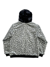 Load image into Gallery viewer, One of a kind SILVER PSYCHEDELIC LEOPARD Jacket (Large)