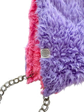 Load image into Gallery viewer, LAVENDER FUR HOOD w/ CHAIN