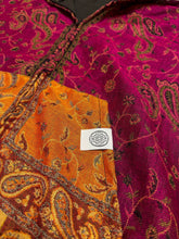 Load image into Gallery viewer, LAVA LEOPARD PAISLEY PASHMINA HOODIE (Medium)