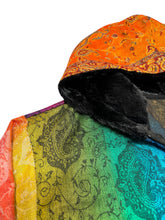 Load image into Gallery viewer, SUNSHINE AND RAINBOWS PASHMINA HOODIE (XL)