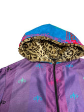 Load image into Gallery viewer, Purple Mystic Pashmina Zip Up Hoodie w/ Fur
