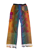 Load image into Gallery viewer, Rainbow Paisley Pashmina Pants (XS-3XL)