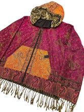 Load image into Gallery viewer, Ember Pashmina Zip Up Hoodie w/ Fur (MEDIUM)