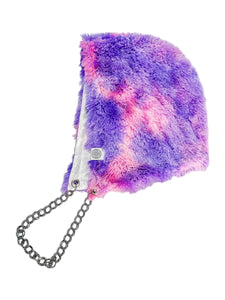 COTTON CANDY DREAMS HOOD w/ CHAIN (Blue or Pink)