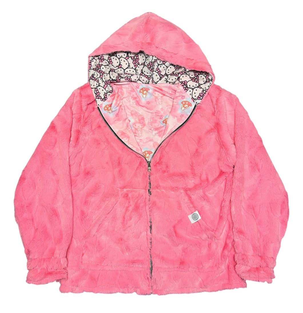 KITTYCORE REVERSIBLE FUR JACKET