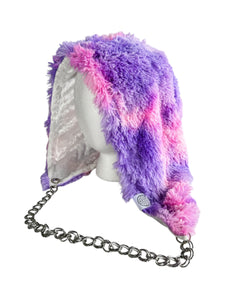 COTTON CANDY DREAMS HOOD w/ CHAIN (Blue or Pink)