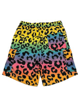 Load image into Gallery viewer, Rainbow Leopard Shorts (Medium)