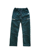 Load image into Gallery viewer, One of a Kind - TEAL HONEYCOMB PANTS (Large)