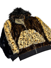 Load image into Gallery viewer, In the Wild Reversible Patchwork Fur and Pashmina Jacket (Large)