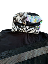 Load image into Gallery viewer, One of a Kind NEON BLOOM Patchwork Zip Up Hoodie (Large)