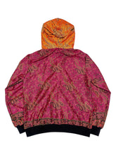 Load image into Gallery viewer, LAVA LEOPARD PAISLEY PASHMINA HOODIE (Medium)
