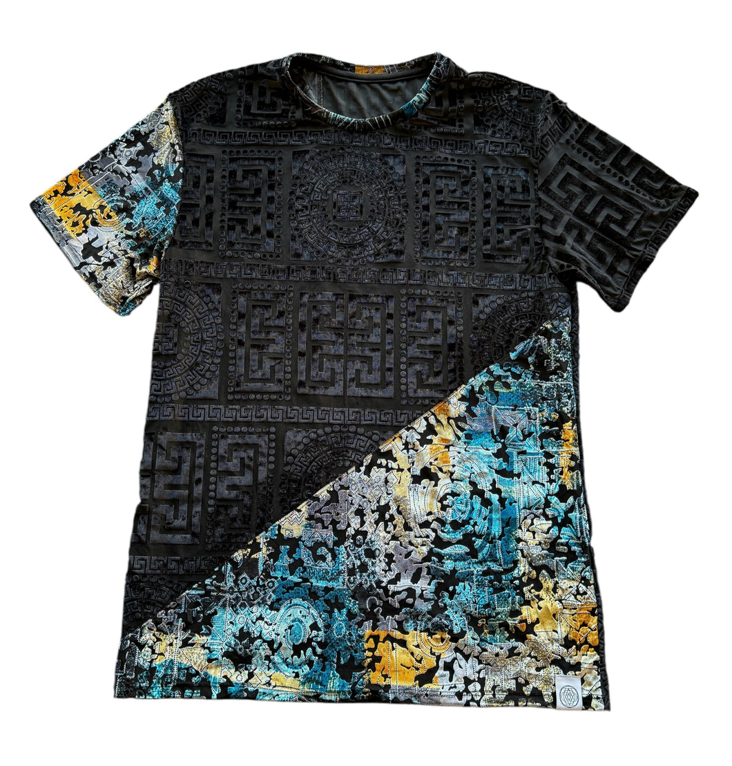 Deep Knight Patchwork T-Shirt (S-2XL)