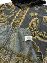 Load image into Gallery viewer, GREY BUTTERFLY PASHMINA HOODIE (Small)