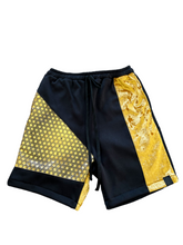 Load image into Gallery viewer, Limited Edition GOLDEN TEACHER PATCHWRK SHORTS