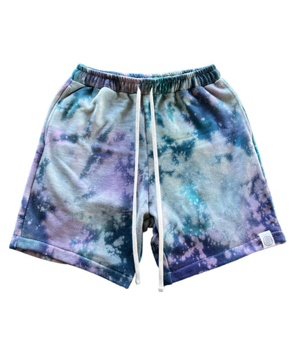 One of a Kind - COTTON CANDY TIE DYE SHORTS (M/L)
