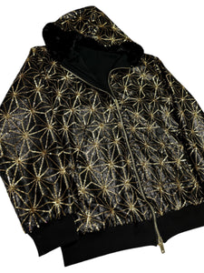 Limited Edition- GOLD ASANOHA SEQUIN JACKET