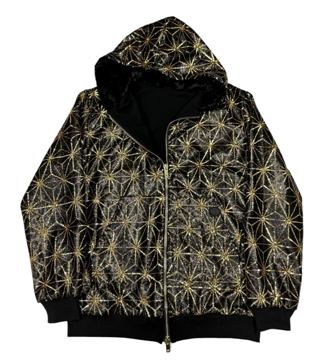 Limited Edition- GOLD ASANOHA SEQUIN JACKET