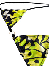Load image into Gallery viewer, SILK BUTTERFLY WING BIKINI TOP