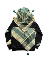 Load image into Gallery viewer, 1 of 1 JEDi SHEMAGH SCARF HOODIE ( Large )