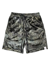 Load image into Gallery viewer, FOREST GREY VELVET SHORTS ( M/L )