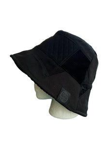 1 of 1 BLACK PATCHWORK BUCKET HAT ( Large )