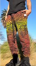 Load image into Gallery viewer, MIXED ANIMAL PRINT Cotton Joggers