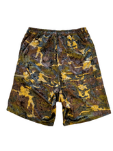 Load image into Gallery viewer, 1 of 1 CAMO VELVET SHORTS ( M / L elastic waist )