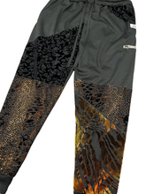 Load image into Gallery viewer, 1 of 1 TiiGER KiiNG PATCHWORK PANTS ( 2XL elastic waist )